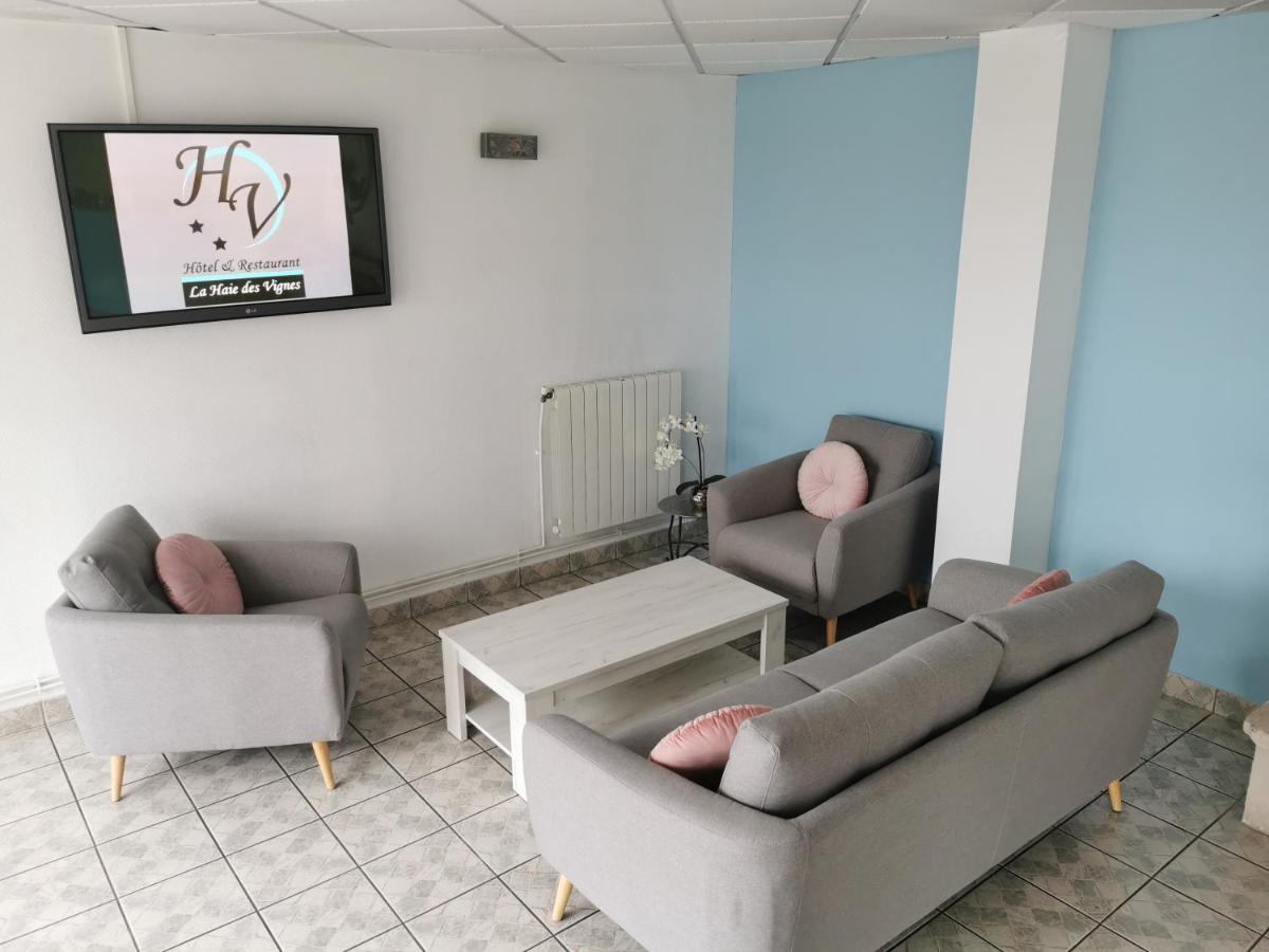 Logis Hotel- Restaurant La Haie Des Vignes Seminaires Et Evenementiel ألا المظهر الخارجي الصورة